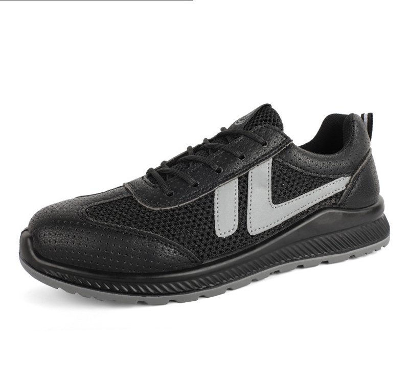 Men's labor protection shoes, anti smashing and anti puncture plastic toe caps, electrical insulation 10kV shoes, breathable and