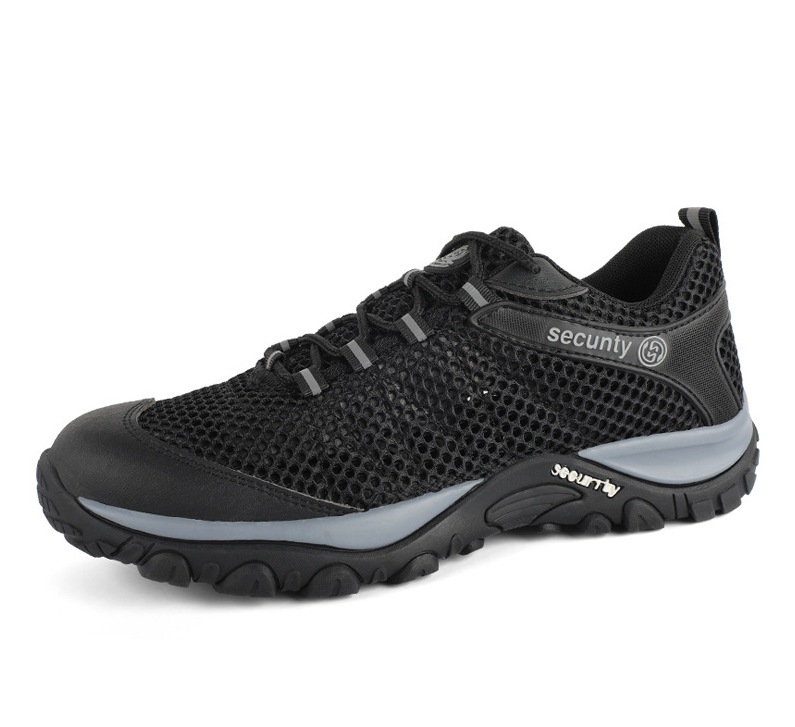 Men's labor protection shoes, anti smashing and anti puncture plastic toe caps, electrical insulation 10kV shoes, breathable and